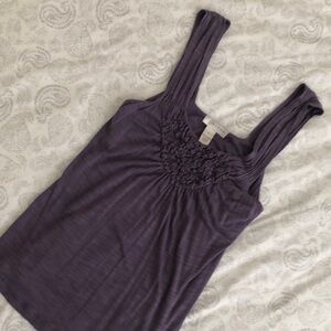 Kenar Purple Tank Small NWOT